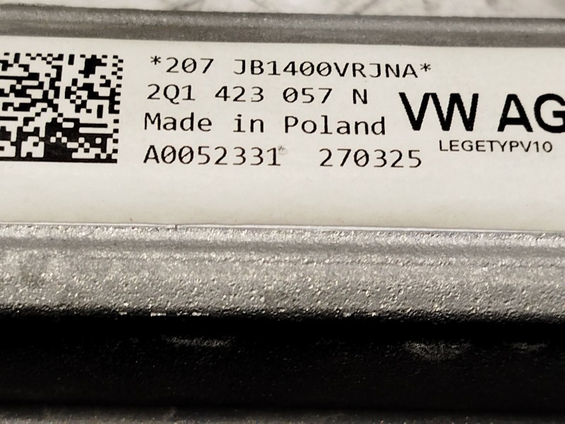 Recambio de cremallera direccion para seat ibiza v (kj1, kjg) 1.0 tsi referencia OEM IAM 2Q1423057N 2Q1423061D 