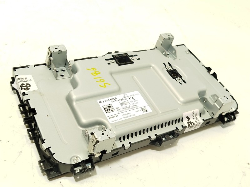 Recambio de pantalla multifuncion para seat ibiza v (kj1, kjg) 1.0 tsi referencia OEM IAM 5FJ919606B  
