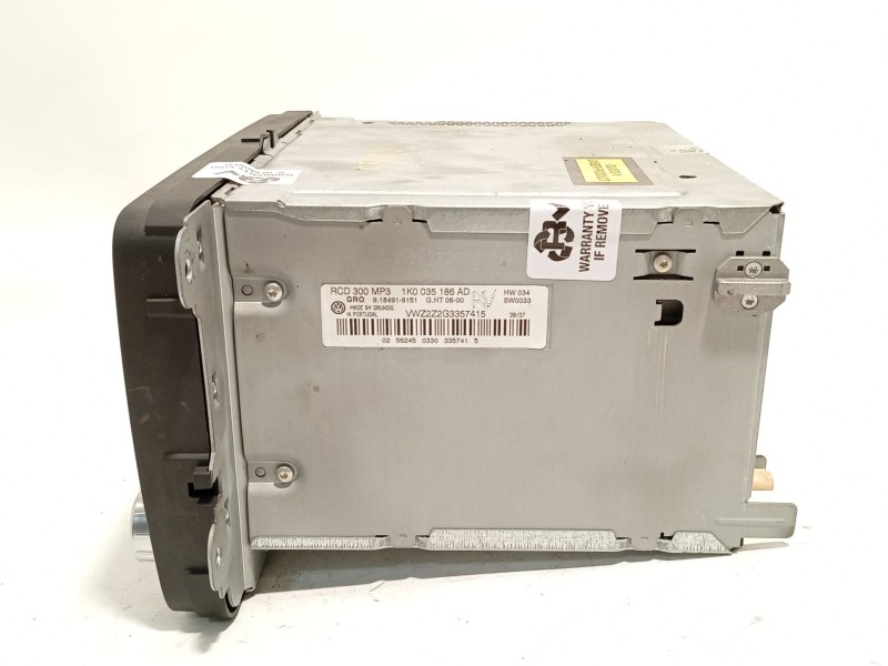Recambio de sistema audio / radio cd para volkswagen passat b6 (3c2) 2.0 fsi referencia OEM IAM 1K0035186AD  
