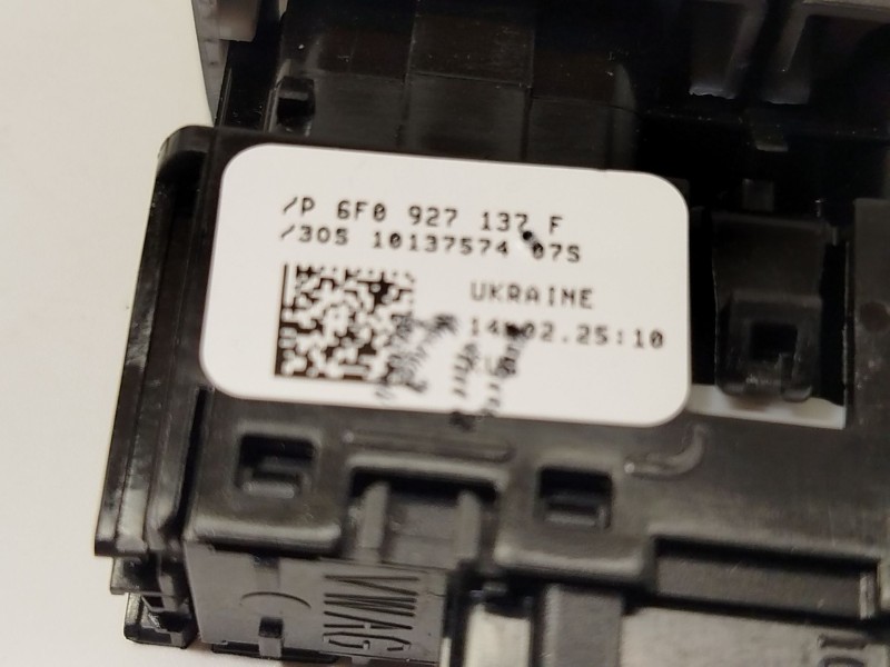 Recambio de mando multifuncion para seat ibiza v (kj1, kjg) 1.0 tsi referencia OEM IAM 6F0927137F 6F0927137FWHS 