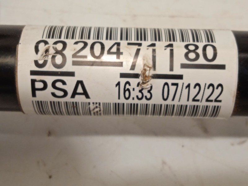 Recambio de transmision delantera derecha para fiat doblo furgoneta/monovolumen (510_, 511_) bluehdi 100 referencia OEM IAM 9820