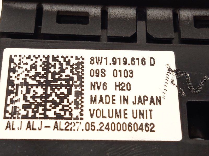 Recambio de mando multifuncion para audi a4 b9 avant (8w5, 8wd) 35 tdi mild hybrid referencia OEM IAM 8W1919616D  