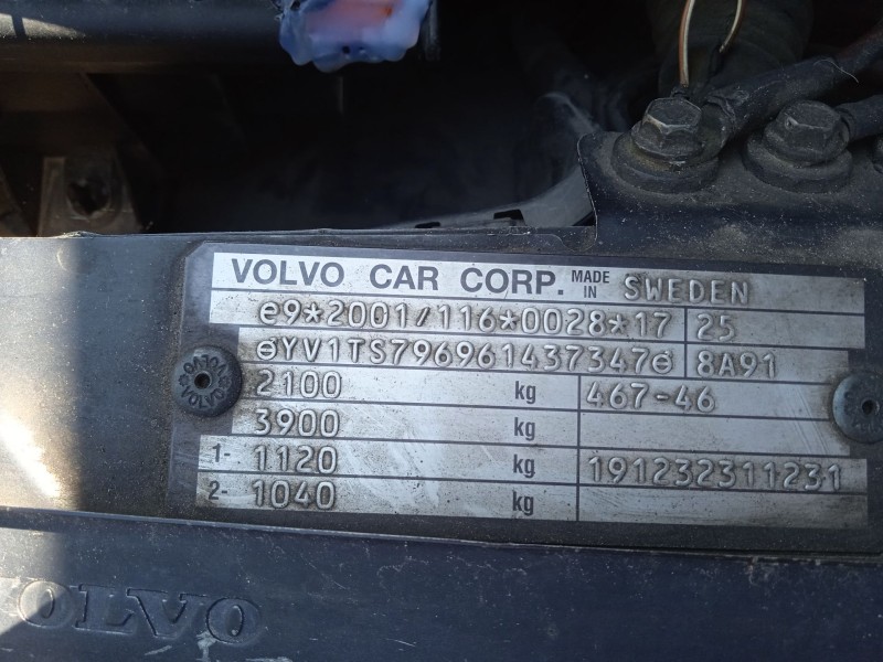 volvo s80 i (184) del año 2005