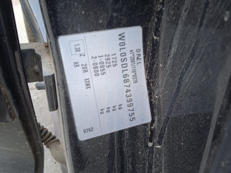 opel corsa d (s07) del año 2007