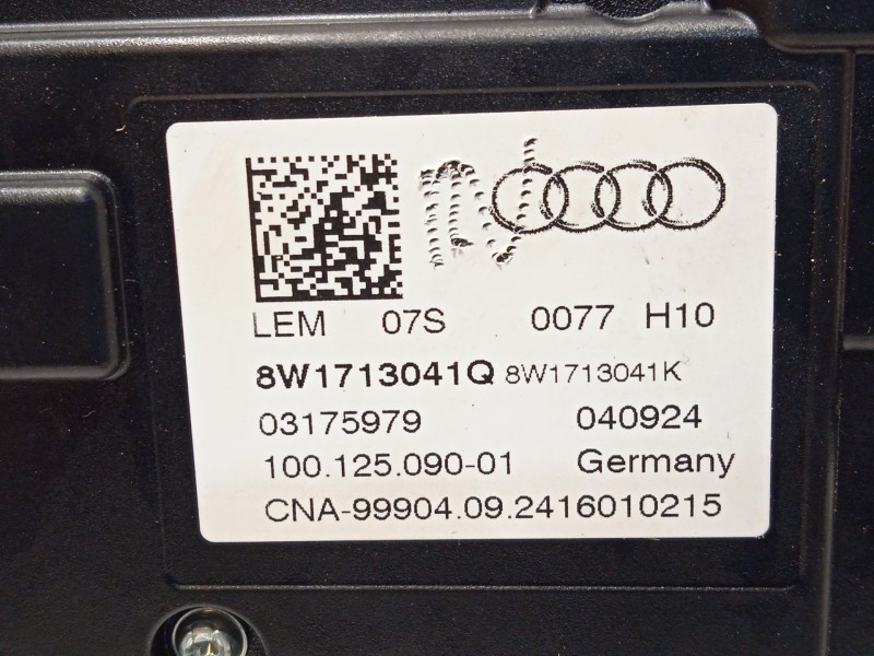 Recambio de palanca cambio para audi a4 b9 avant (8w5, 8wd) 35 tdi mild hybrid referencia OEM IAM 8W1713041Q  