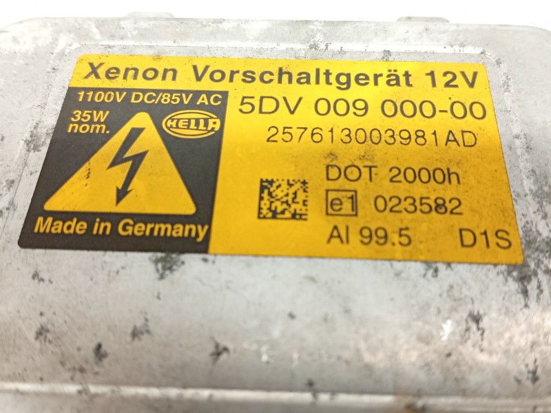 Recambio de centralita faro xenon derecho para bmw 5 (e60) 520 d referencia OEM IAM 5DV009000 2576130039812AD 