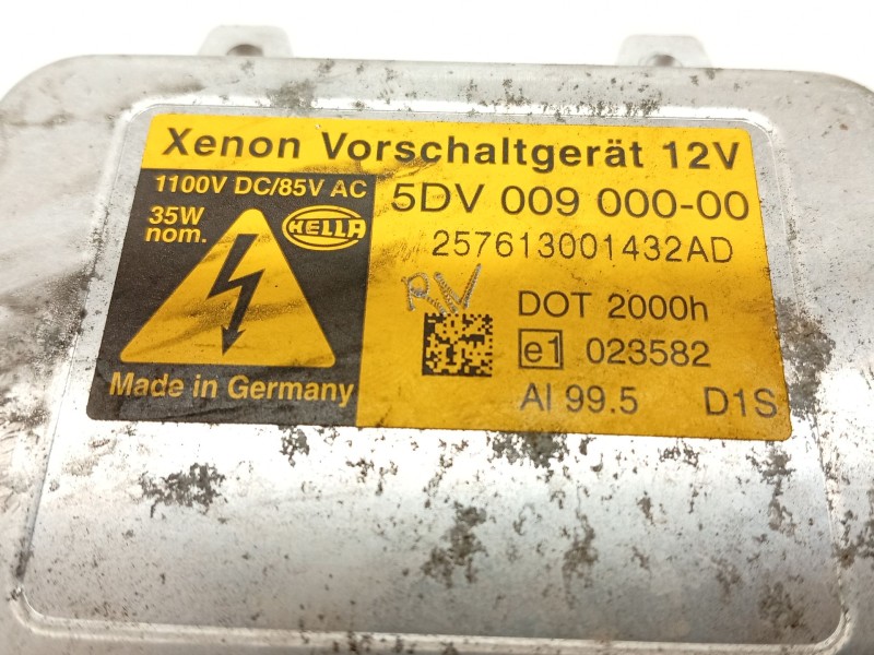 Recambio de centralita faro xenon izquierdo para bmw 5 (e60) 520 d referencia OEM IAM 5DV009000 257613001432AD 
