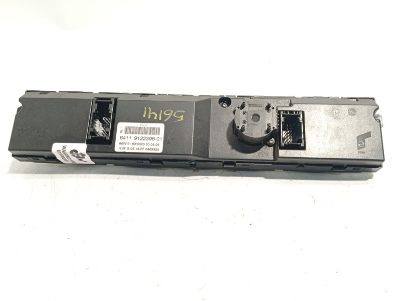 Recambio de mando climatizador para bmw 5 (e60) 520 d referencia OEM IAM 64119122396 90025153 6411912239601