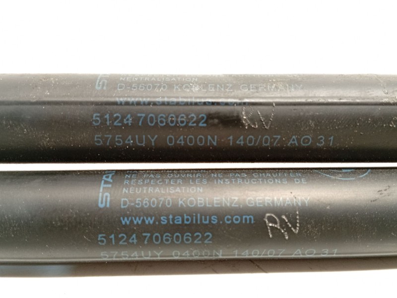 Recambio de amortiguadores maletero / porton para bmw 1 (e81) 118 d referencia OEM IAM 51247060622  