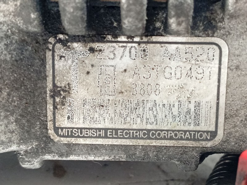 Recambio de alternador para subaru legacy iv (bl) 2.5 awd (bl9) referencia OEM IAM 23700AA520 23700AA520 