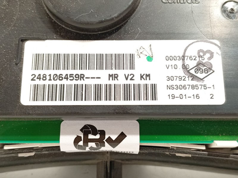 Recambio de cuadro instrumentos para dacia sandero ii 1.5 dci referencia OEM IAM 248106459R  