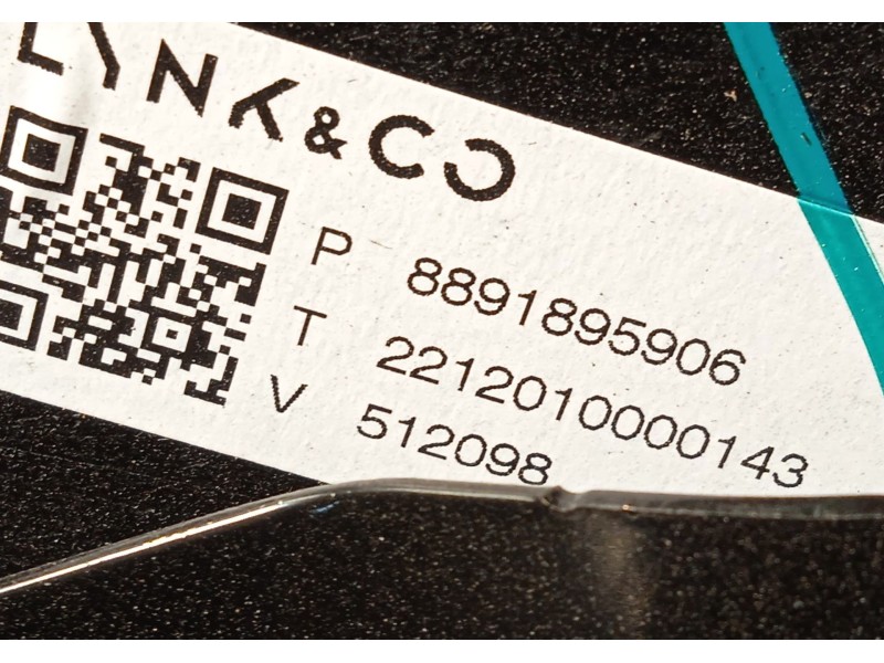 Recambio de elevalunas trasero izquierdo para lynk & co 01 phev referencia OEM IAM 8891895906  