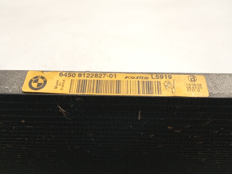 Recambio de condensador / radiador aire acondicionado para bmw 5 (e60) 520 d referencia OEM IAM 64509122827  