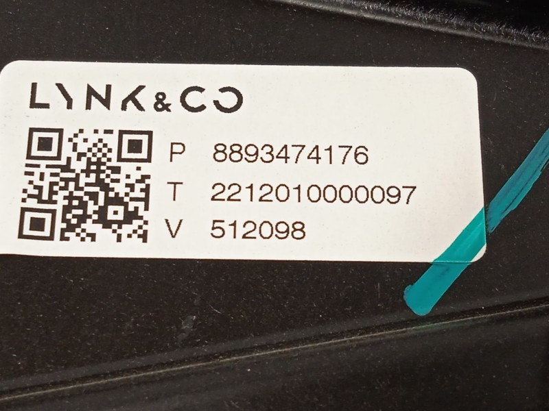 Recambio de elevalunas delantero izquierdo para lynk & co 01 phev referencia OEM IAM 8893474176  