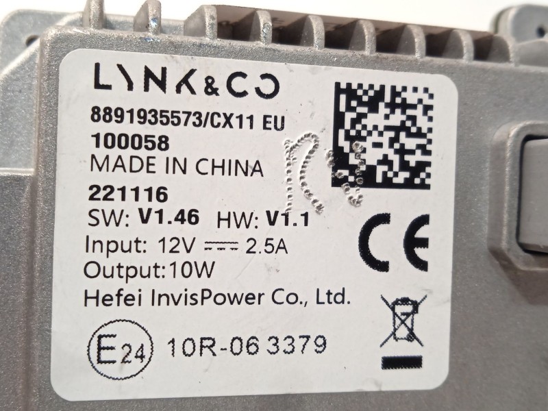 Recambio de modulo electronico para lynk & co 01 phev referencia OEM IAM 8891935573  