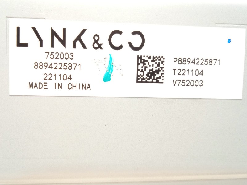 Recambio de modulo electronico para lynk & co 01 phev referencia OEM IAM 8894225871  