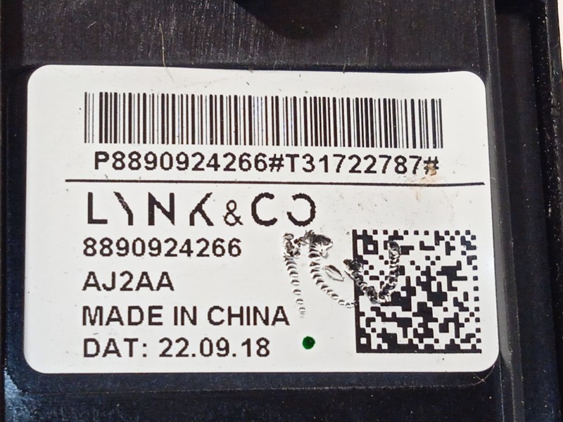 Recambio de mando elevalunas delantero izquierdo para lynk & co 01 phev referencia OEM IAM 8890924266  P8890924266
