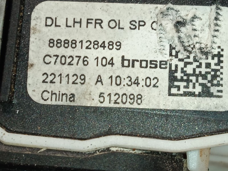 Recambio de cerradura puerta delantera izquierda para lynk & co 01 phev referencia OEM IAM 8888128489  