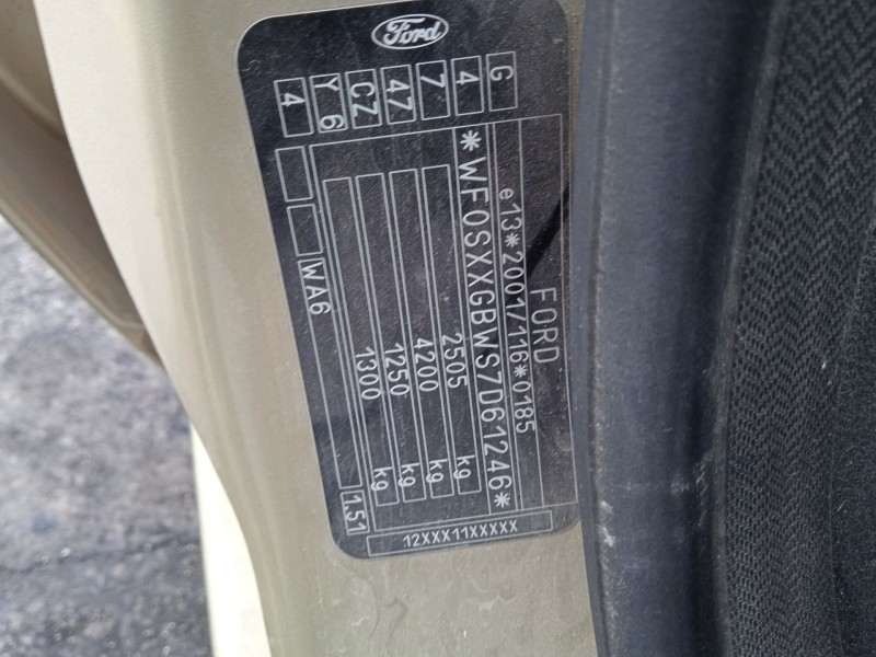 ford s-max (wa6) del año 2007