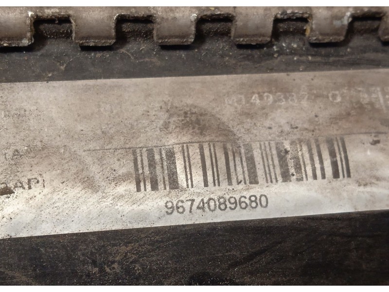 Recambio de radiador agua para citroën c4 ii (nc_) 1.6 hdi 90 referencia OEM IAM 9674089680  