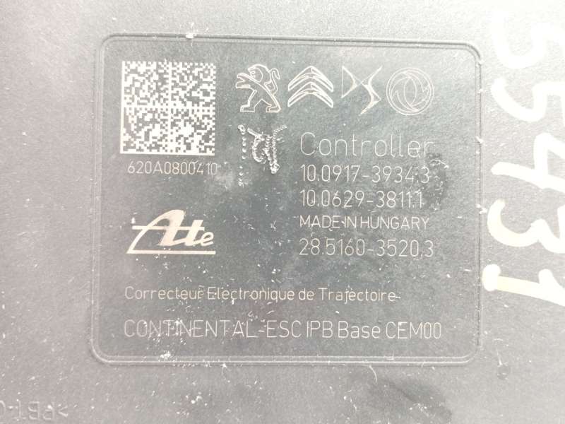 Recambio de abs para peugeot 2008 ii (ud_, us_, uy_, uj_, ur_, uc_) 1.5 bluehdi 130 referencia OEM IAM 9839933880 10022022264 28 - Blanco 5