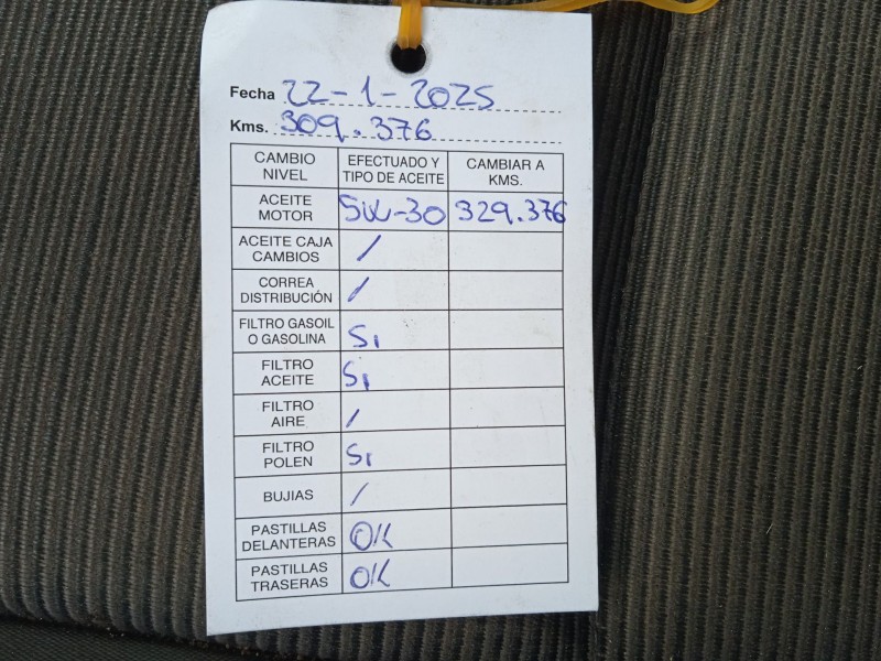 volkswagen golf v (1k1) del año 2008