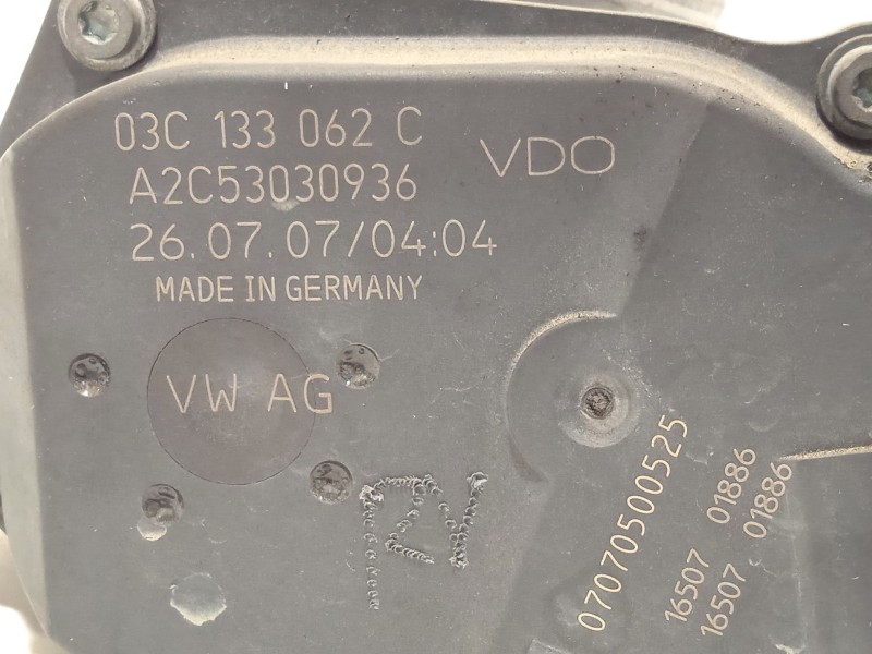 Recambio de caja mariposa para skoda fabia ii (542) 1.4 referencia OEM IAM 03C133062C  A2C53030936