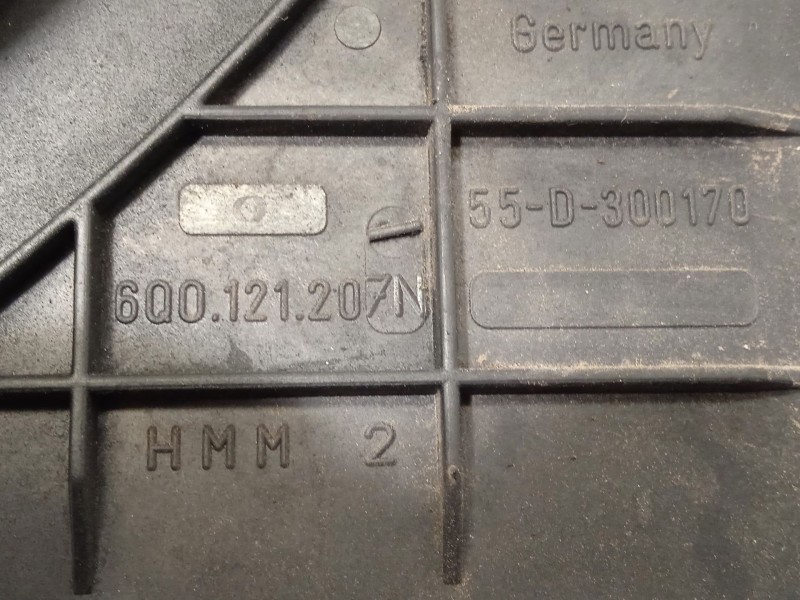 Recambio de electroventilador para skoda fabia ii (542) 1.4 referencia OEM IAM 6Q0121207N 6Q0121207N9B9 