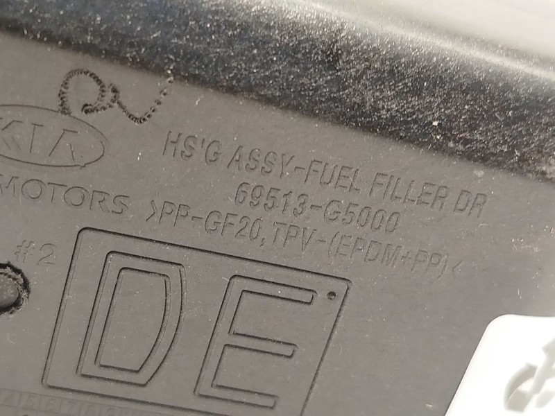 Recambio de tapa exterior combustible para kia niro (de) 1.6 gdi hybrid referencia OEM IAM 69513G5000  