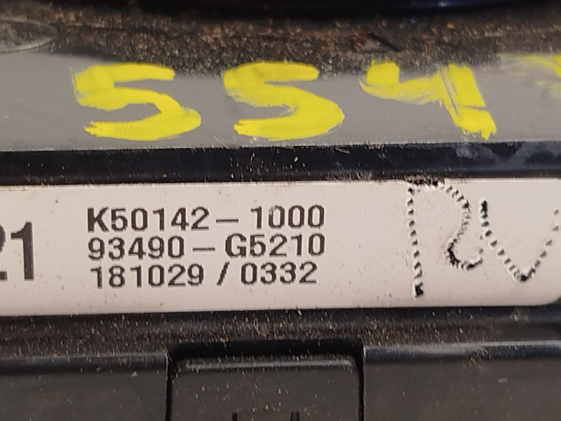 Recambio de anillo airbag para kia niro (de) 1.6 gdi hybrid referencia OEM IAM 93490G5210  