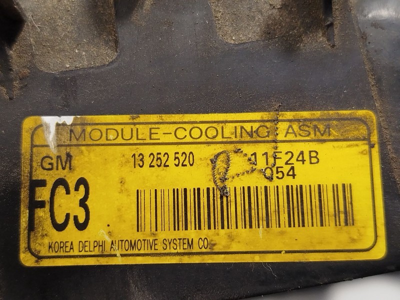 Recambio de electroventilador para chevrolet cruze (j300) 1.6 referencia OEM IAM 13252520 52422318 0130307126