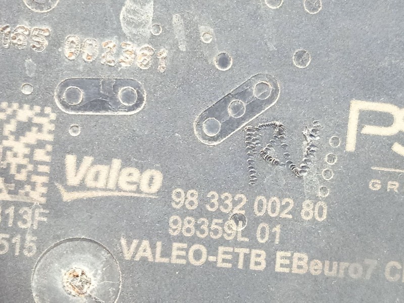 Recambio de caja mariposa para opel mokka 1.2 (76) referencia OEM IAM 9833200280  