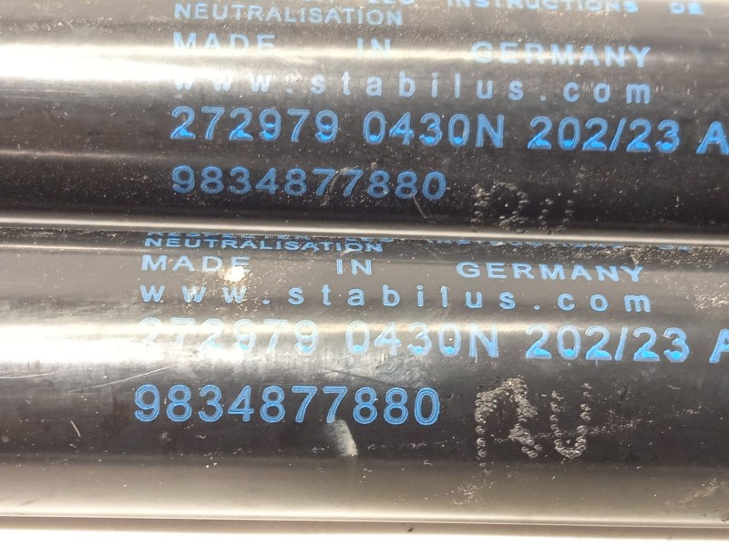 Recambio de amortiguadores maletero / porton para opel mokka 1.2 (76) referencia OEM IAM 9834877880  