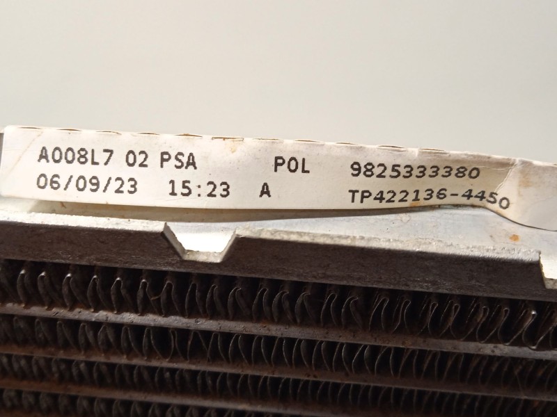 Recambio de radiador agua para opel mokka 1.2 (76) referencia OEM IAM 9825333380  