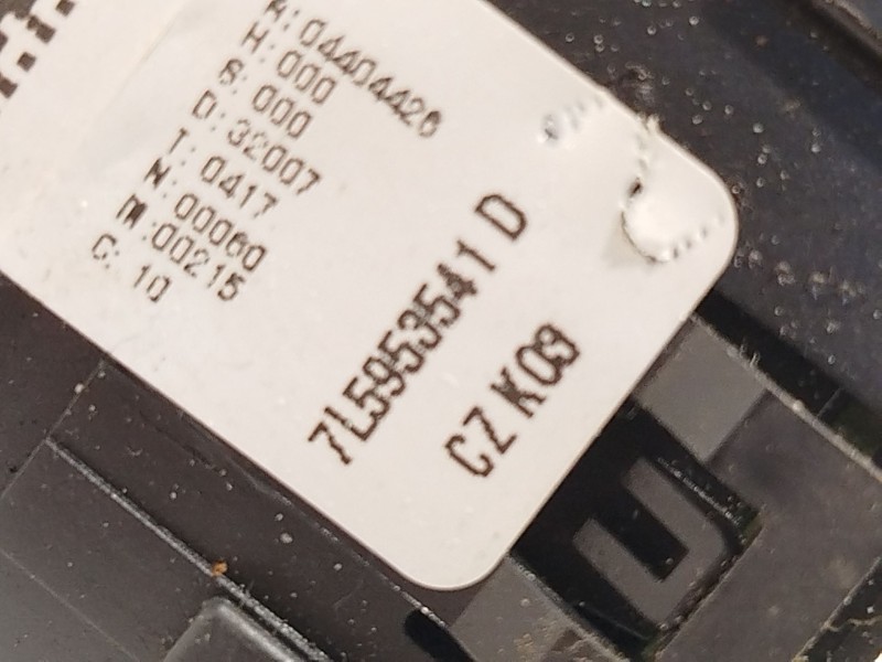 Recambio de anillo airbag para porsche cayenne (9pa) s 4.8 referencia OEM IAM 7L5953541D 95565221111 