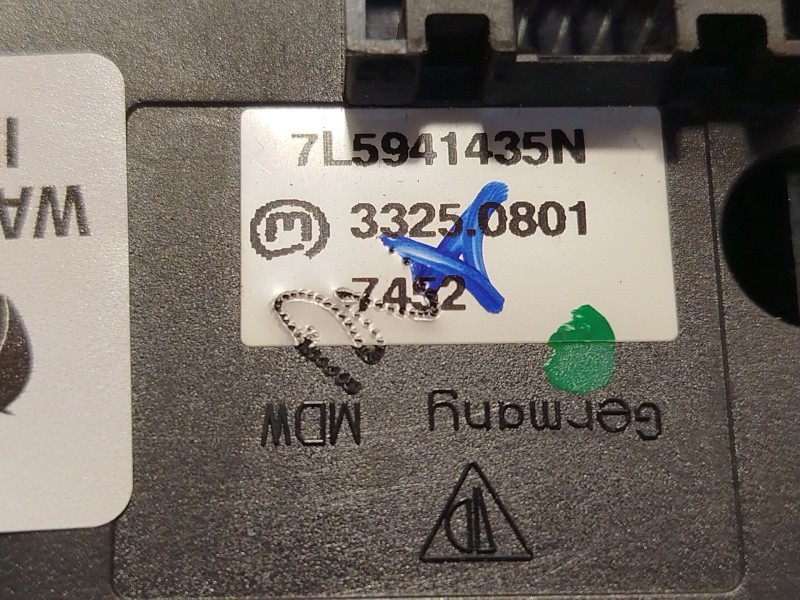 Recambio de mando multifuncion para porsche cayenne (9pa) s 4.8 referencia OEM IAM 7L5941435N 95561325750 