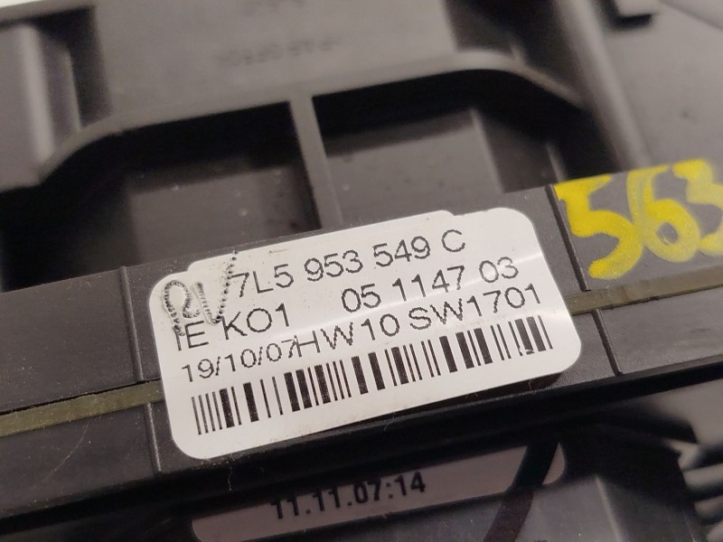Recambio de mando intermitentes para porsche cayenne (9pa) s 4.8 referencia OEM IAM 7L5953549C  