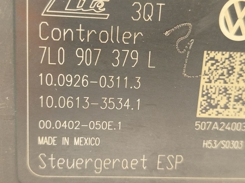 Recambio de abs para porsche cayenne (9pa) s 4.8 referencia OEM IAM 7L0614517A 7L0907379L 10021200994