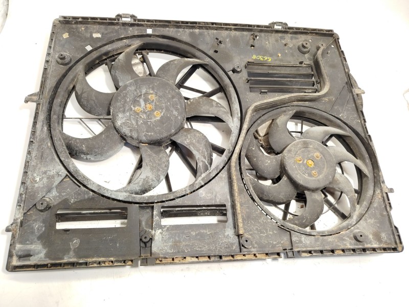 Recambio de electroventilador para porsche cayenne (9pa) s 4.8 referencia OEM IAM 7L0121203F 7L0959455D 0130303922