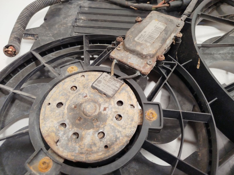 Recambio de electroventilador para porsche cayenne (9pa) s 4.8 referencia OEM IAM 7L0121203F 7L0959455D 0130303922