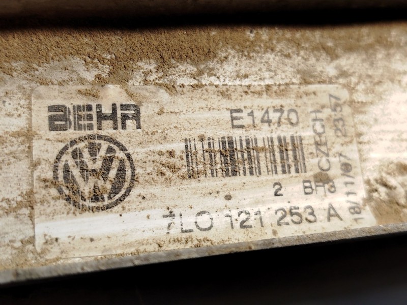 Recambio de radiador agua para porsche cayenne (9pa) s 4.8 referencia OEM IAM 7L0121253A  