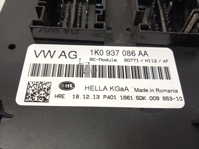 Recambio de centralita confort para skoda yeti (5l) 1.4 tsi referencia OEM IAM 1K0937086AA  5dk009653