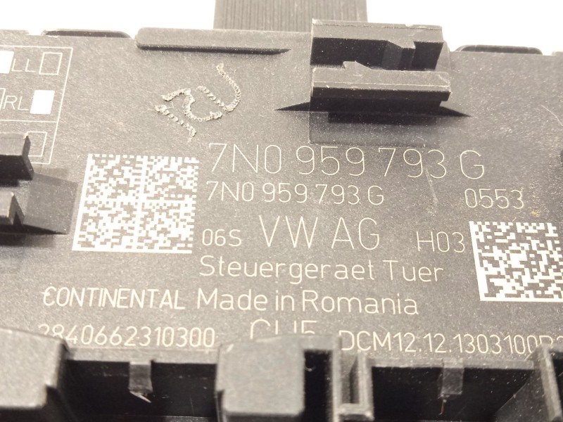 Recambio de modulo confort para skoda yeti (5l) 1.4 tsi referencia OEM IAM 7N0959793G  