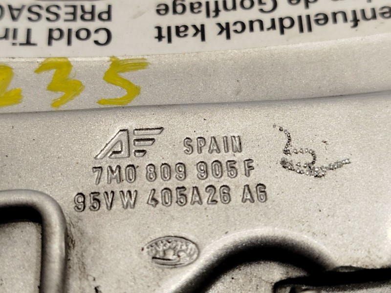 Recambio de tapa exterior combustible para seat alhambra (7v8, 7v9) 1.9 tdi referencia OEM IAM 7M0809905F  