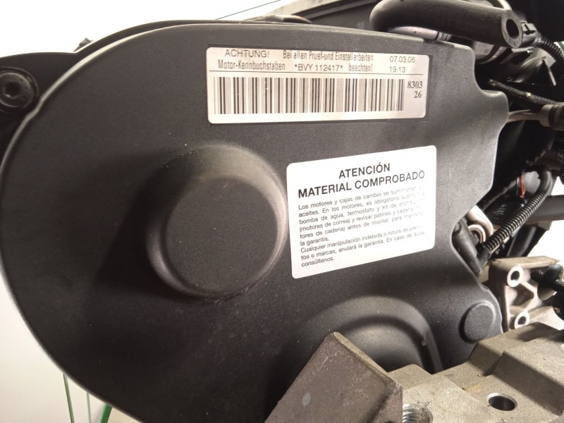 Recambio de motor completo para volkswagen passat b6 (3c2) 2.0 fsi referencia OEM IAM BVY  