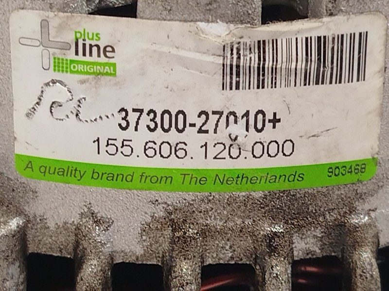Recambio de alternador para hyundai santa fé i (sm) 2.0 crdi referencia OEM IAM 3730027010  