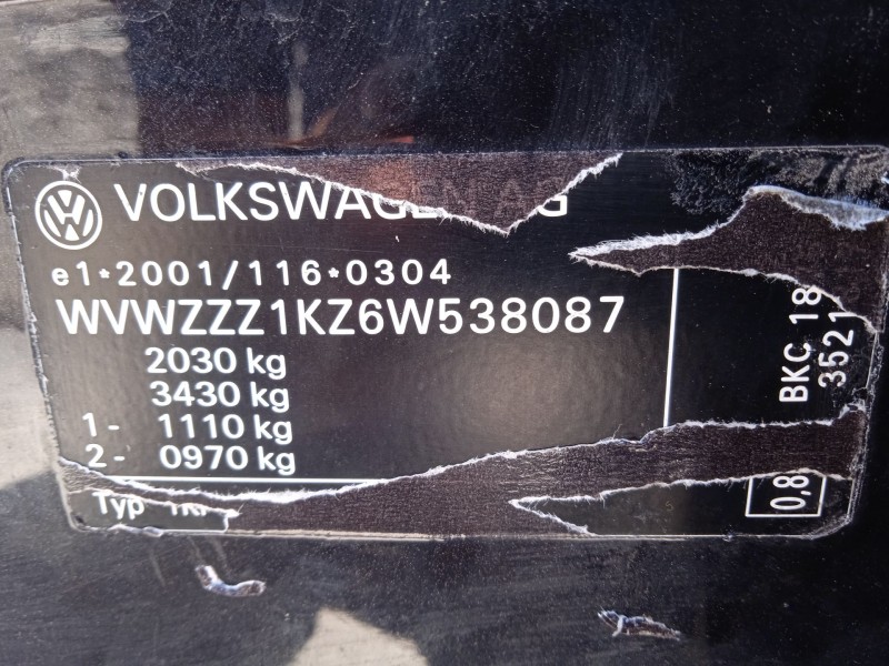 volkswagen golf v (1k1) del año 2005