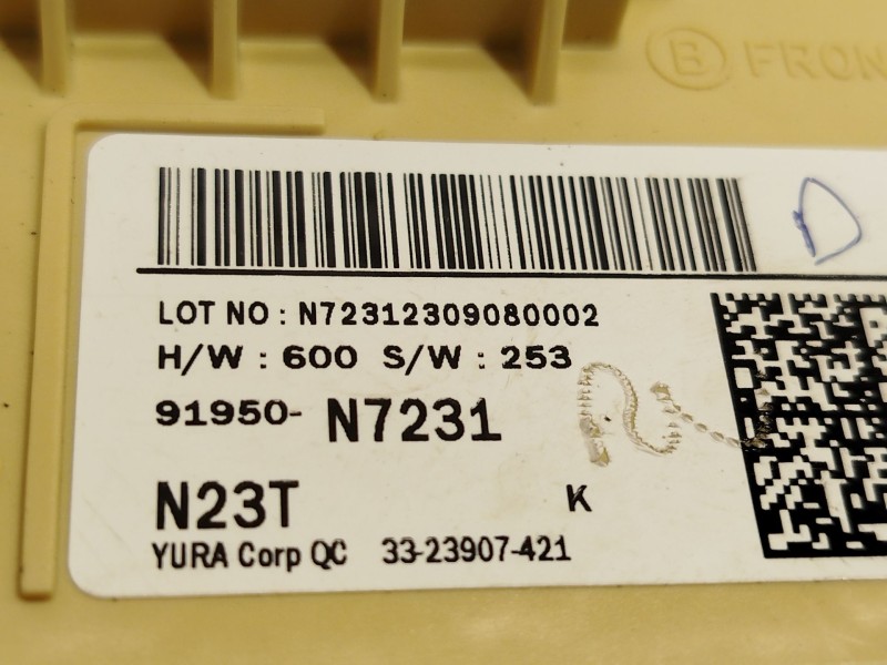 Recambio de caja reles / fusibles para hyundai tucson (nx4e, nx4a) 1.6 t-gdi referencia OEM IAM 91950N7231  