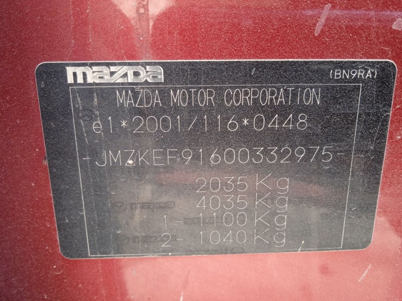 mazda cx-5 (ke, gh) del año 2014