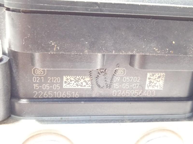 Recambio de abs para renault captur intens referencia OEM IAM 476601203R 2265106516 269722